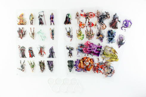 Arcknight Flat Plastic Miniatures - Core Set Bundle - 310 2D Minis